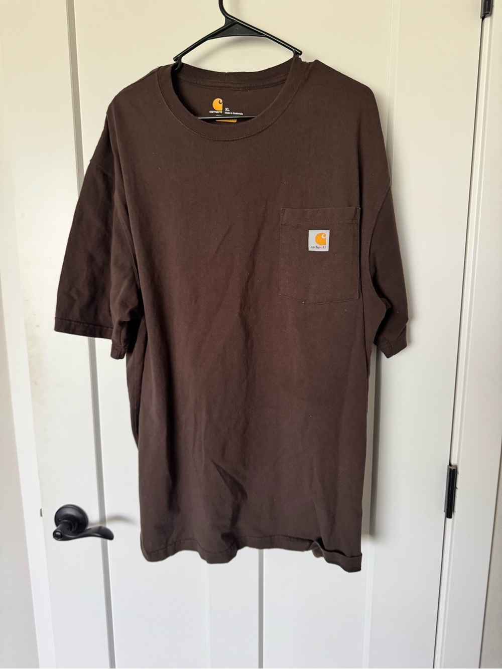 Carhartt Brown Short-Sleeve Pocket Tee